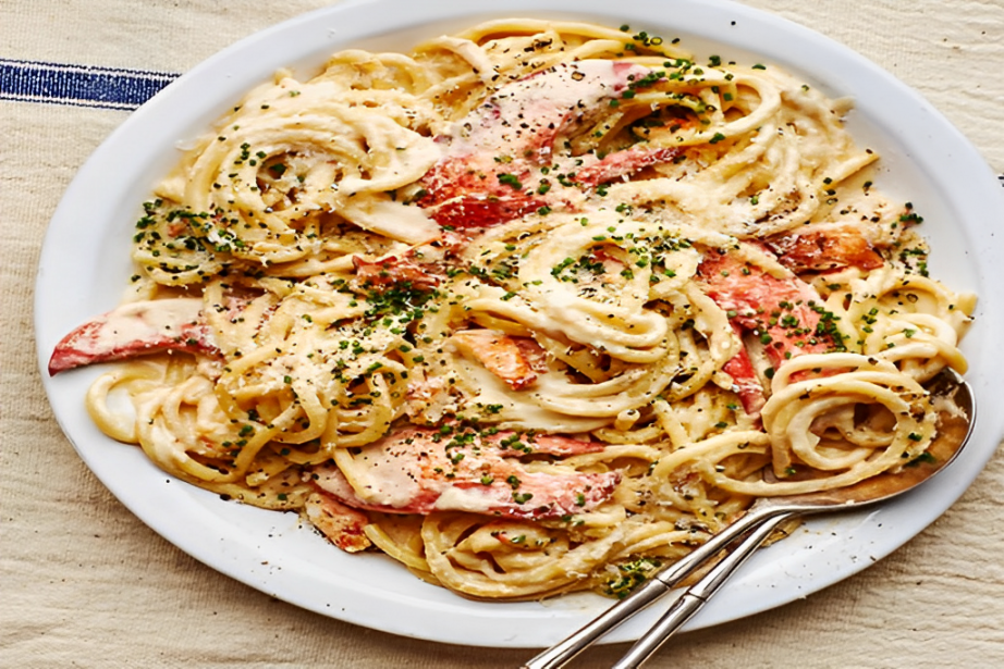 shrimp and lobster pasta recipe
