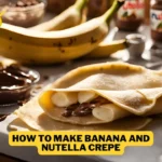 banana and nutella crepe