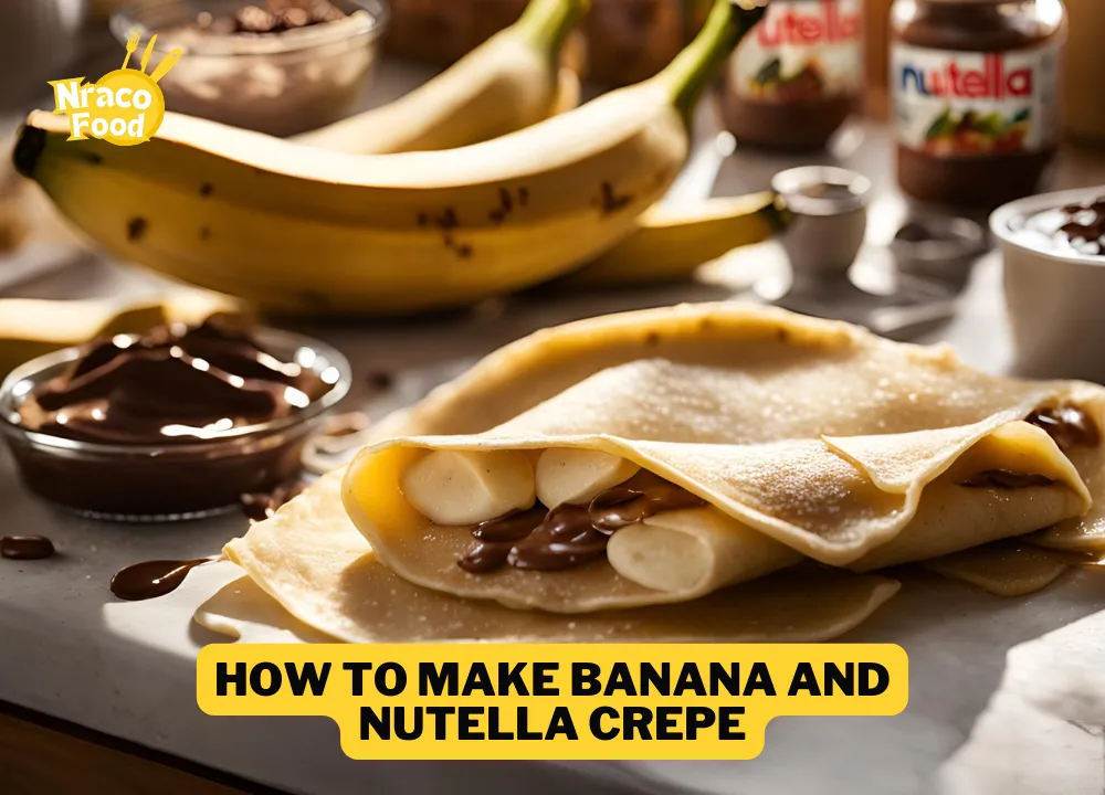 How to Make Banana and Nutella Crepe at Home