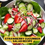 strawberry cucumber salad