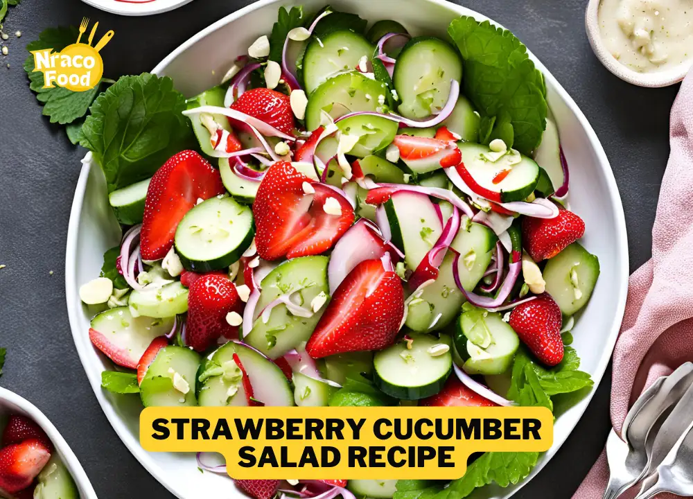 strawberry cucumber salad