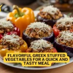 Greek Stuffed Vegetables