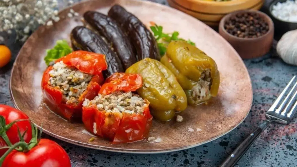 Greek Stuffed Vegetables Recipe