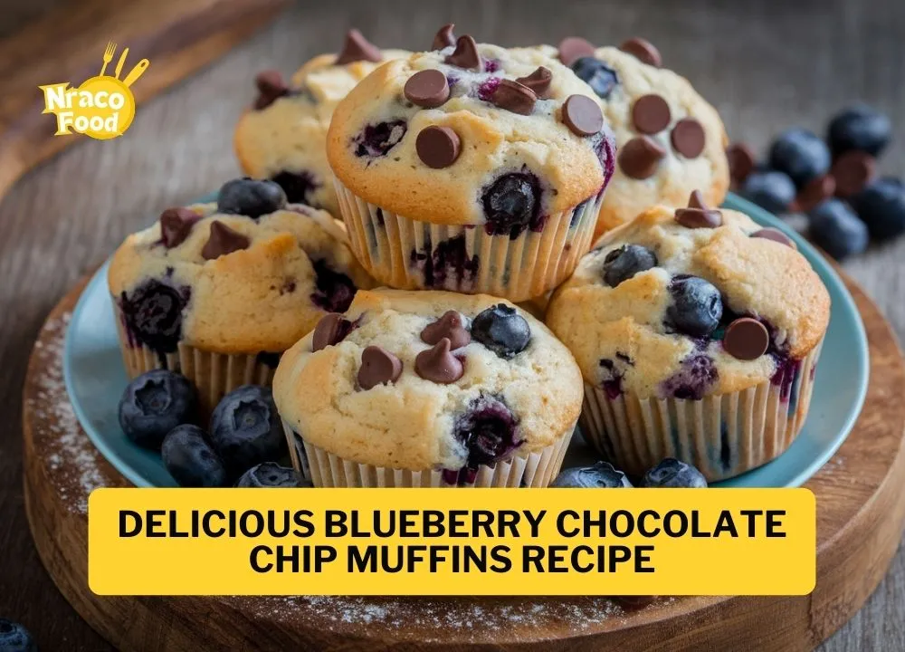 Delicious Blueberry Chocolate Chip Muffins Recipe